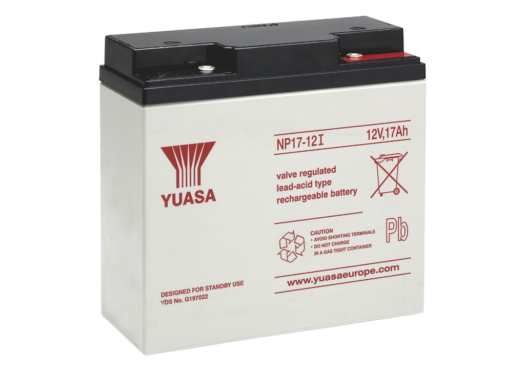 BATERIA YUASA 12V/17AH NP17-12