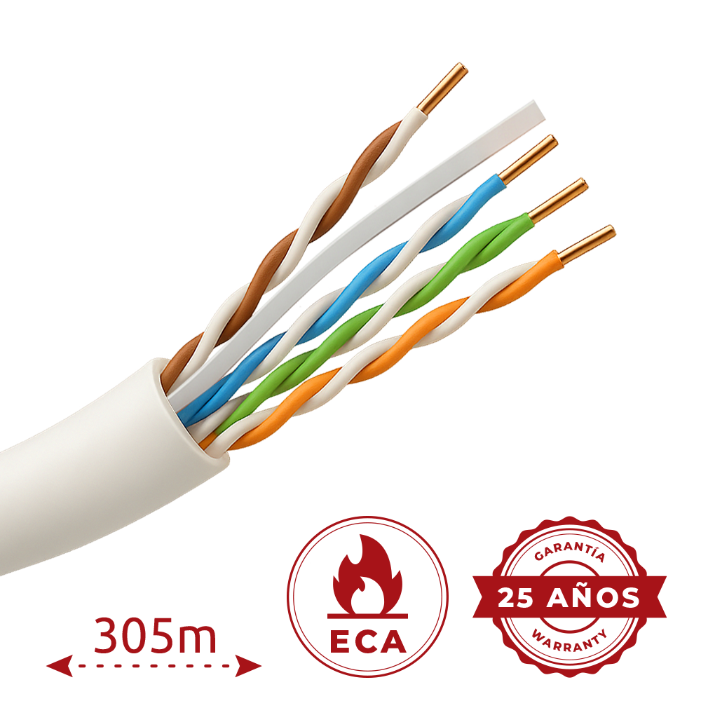 UTP6A-305-PVC-Eca